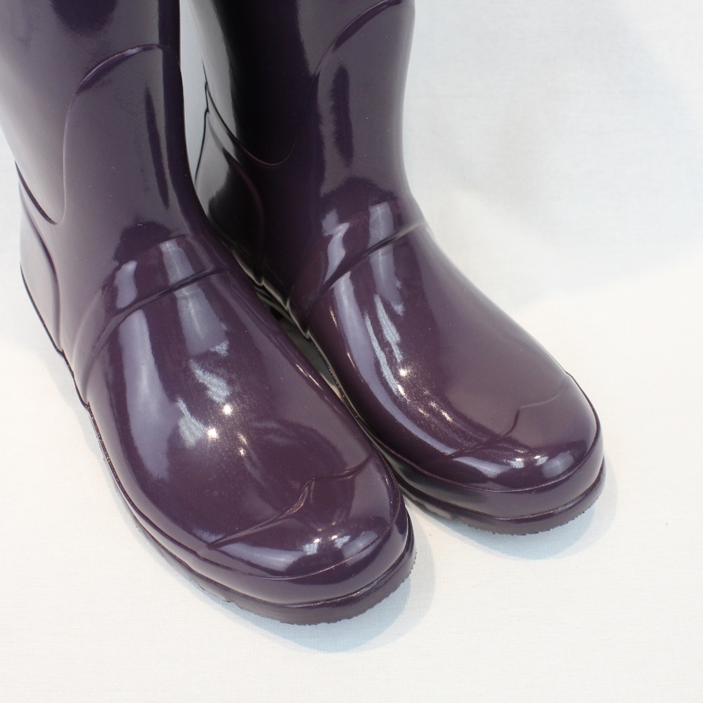 *SOLD* Hunter Original Tall Gloss Rain Boots - Picture 2 of 7